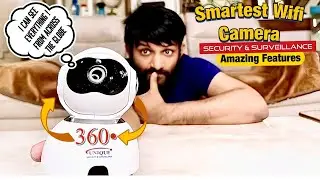 Robotic Smart Wifi Camera | Its packed with features & 360 | Amazing Gadget Unboxing & Review