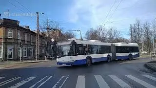 #Stream Riga 22 #Trolleybus, борт 17921 (Запись)