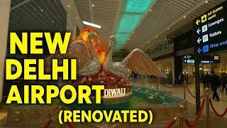 Inside Delhi Airport&rsquo;s New Terminal 1 | Lounges, Food Court & Automated Kiosks | HD Airport 2025