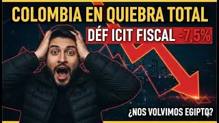 ¡COLOMBIA EN QUIEBRA! El segundo peor DÉFICIT del mundo y la QUINTA PEOR INFLACIÓN