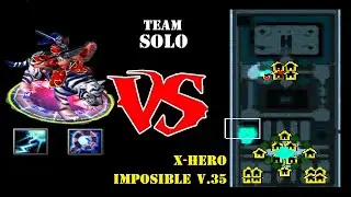 X-Hero Siege Imposible V.35 - Unique move of 