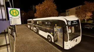 The Bus - Ludwigshafen Map Linie 587 - Limburger Hof Bahnhof nach Oggersheim und zurück