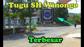 VLOG Silat !!! Jalan-Jalan Bertemu DengaN Tugu SH Winongo Terbesar.
