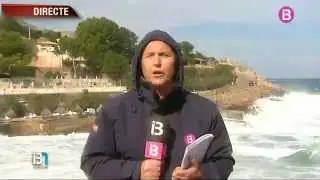 Temporal de tramuntana a Mallorca i Menorca