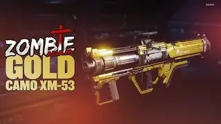 Black Ops 3 Gold Camo XM-53 Secondary Weapon (All Camos Unlocked)