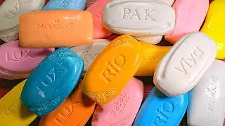 New Soap Unboxing ASMR opening Haul Relaxation Sound Unwrapping Soaps Satisfying video АСМР МЫЛО