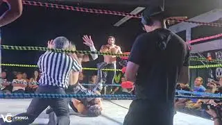 Jordan Cruz and Chris Nastyy vs Lucas Riley and Kid Destino at Santino's Wrestling 