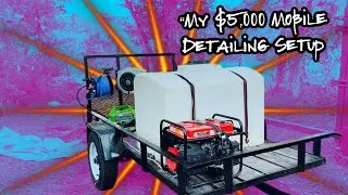 **Must watch** 😮 &ldquo;My $5,000 Mobile Trailer Detailing Setup 