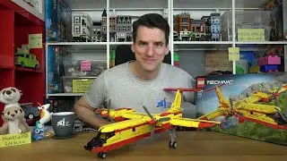 Eine Top-Spielfunktion, leider zum Lego-Preis und nur beinahe h&uuml;bsch: Technic 42152 L&ouml;schflugzeug