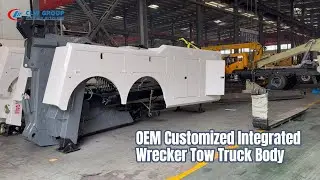 OEM Customized 20 Tons 25 Tons Integrated Wrecker Tow Truck Body, Towing Equipment Kits Assembly