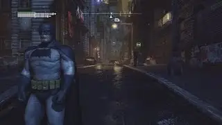 Batman Arkham City 60FPS - The Dark Knight Returns Skin Gameplay