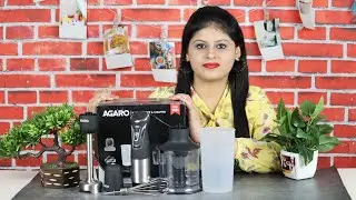 Reviewing My New Hand Blender and Chopper Set | Best Hand Blender | Agaro Hand Blender and Chopper
