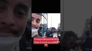 Sepa is woest op politie #sepa #politie #beef #viral #funny #ruzie