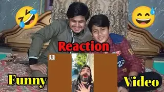Funny reaction video 😅|full fun ☺️|(SyedAhmii17)