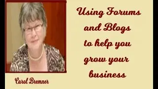 Forums and Blogs