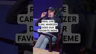 I can&rsquo;t believe we actually got him to say this #comedy #podcastclips #voiceactor #carlwheezer #meme