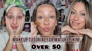 10-Minute Natural Makeup for Mature Skin | Over 50 Glow-Up
