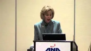 Congresswoman Lois Capps, RN Accepts Congressional Nurse Advocate Award from ANA