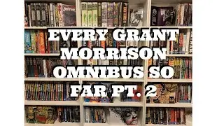 Every Grant Morrison DC & Marvel Omnibus So Far list pt 2