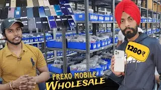 Prexo Mobile Wholesale Market Delhi || Full QC Mobile Wholesale Market in Noida...
