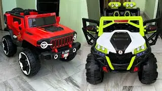 RC Jeep 2188 Vs RC Jeep 1699 Unboxing & Testing | 4wd Remote Control Ride on Jeep | Shamshad Maker🔥🔥