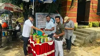 Energy Drink Distribution Drive by PARAM FOUNDATION at Uttarpara