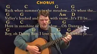 Danny Boy (Traditional) Strum Guitar Cover Lesson in G with Chords/Lyrics - Munson