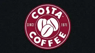 Circle Logo Design Costa Coffee || Adobe Illustrator CC || Bangla Tutorial