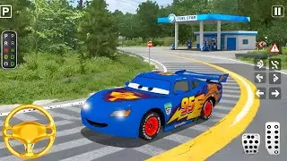 New McQueen car Narrow Mountain Road Driving - 3D Driving Class Android - Games 2026