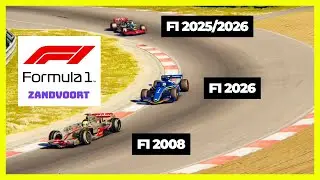 🔥 23 years of F1 technological revolution: F1 2026 vs F1 2008 vs F1 2003 vs F1 2025/26 | Zandvoort
