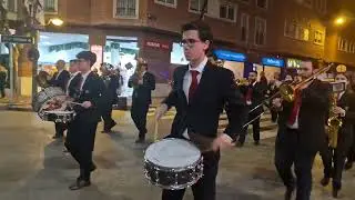 Procesión de San Fulgencio, Murcia. Banda Maestro Cebrián. 16/01/2024 1/2