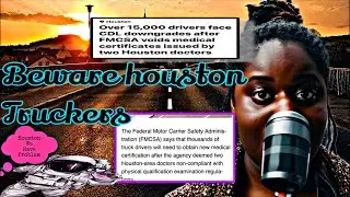 shape world15 is live! U gotta be careful of all things in trucking!!!!#cdl#trucker#houston