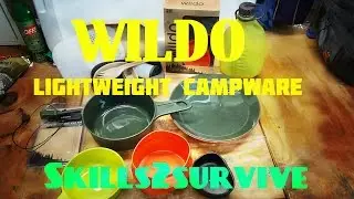 GREAT LIGHTWEIGHT CAMP COOKWARE - WILDO