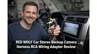 🚘 RED WOLF Car Stereo Backup Camera Harness RCA Adapter Review &ndash; Worth It? 🚘