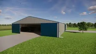 96' x 184' Ag Building of the Month