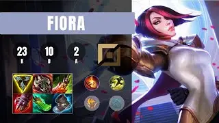 Fiora Top vs Riven - EUW Challenger Patch 26.01