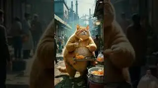 A Fat Cute Cat Story. New Cat's Videos. // ONLY CAT FUN.