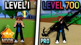 UPEI COM A LIGHT DO LEVEL 1 AO 700 NO BLOX FRUITS