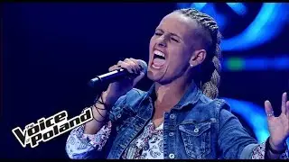 Agata Hylińska &ndash; &bdquo;Bed of roses&rdquo; - Przesłuchania w Ciemno - The Voice of Poland 8