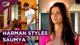 Harman and Saumya's Cute Moment | Shakti | Colors Tv