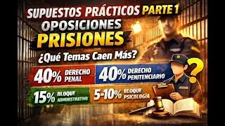 Supuestos IIPP: An&aacute;lisis Estrat&eacute;gico de Ex&aacute;menes Anteriores | Bloques y Porcentajes (Parte 1)
