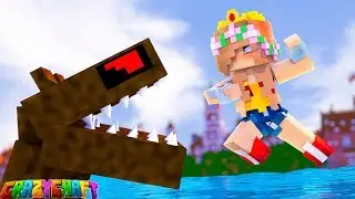 SUPERHEROES - THE BEGINNING! Crazy Craft | Minecraft Little Kelly Plays