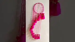 Woolen Jhumar Design/ #shorts #Priyacreativecorner09#youtubeshorts#viral#diy #woolen#trending
