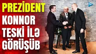 Prezident İlham Əliyev Davosda &ldquo;Brookfield Asset Management&rdquo; şirkətinin prezidenti ilə g&ouml;r&uuml;ş&uuml;b