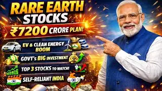 🔥Rare Earth Stocks India 2026 | ₹7200 Cr Government Plan | Rare Earth Stock | Best Stocks For 2026 |