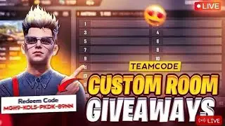 custom room giveaway 😜😍🤯#free fire lover  #short feed #ajjubhai #annuplays