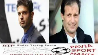 Imitazione parodia Stramaccioni e Allegri - Scambio Cassano Pazzini