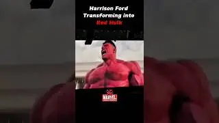 News update : Harrison Ford Transforming into Red Hulk First look 😲.... #hulk #captainamerica