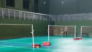 Day 24 badminton session 🏸🏸 practice good morning guy's 💗
