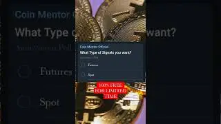 100% FREE 😱 Binance Future and spot Crypto Trading signals